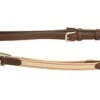 Tory Leather 3/4" Adjustable Side Reins - Elastic & Tongue Buckle -Equestrian Sports Series tw562