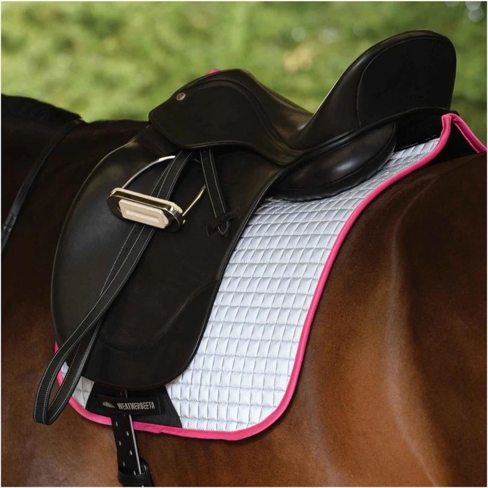 Weatherbeeta Reflective Prime Dressage Saddle Pad Silver / Pink 1007118 Colour Silver/pink 3 Weatherbeeta Reflective Prime Dressage Saddle Pad Silver / Pink 1007118 Colour Silver/pink