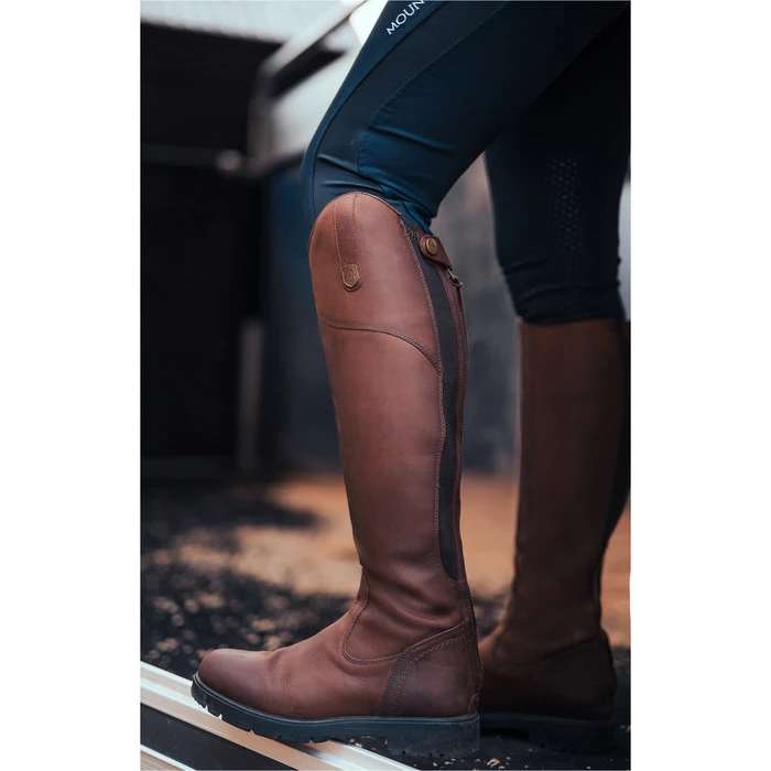 2022 Mountain Horse Womens Wild River Long Riding Boots - Brown Colour Brown 4 2022 Mountain Horse Womens Wild River Long Riding Boots - Brown Colour Brown - Image 2